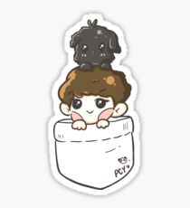 EXO Chanyeol & Toben in Pocket Sticker