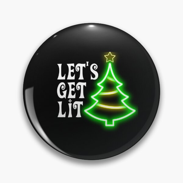 Item preview, Let's Get Lit design Adult Funny Christmas  designed and sold by AmapolaSerrato.