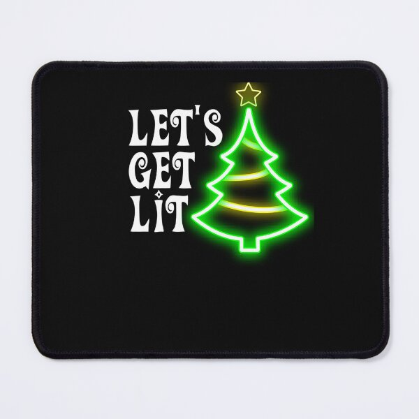 Item preview, Let's Get Lit design Adult Funny Christmas  designed and sold by AmapolaSerrato.