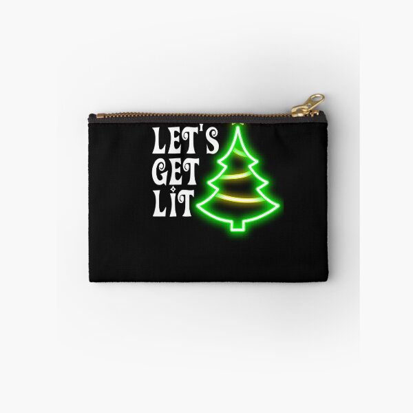 Item preview, Let's Get Lit design Adult Funny Christmas  designed and sold by AmapolaSerrato.