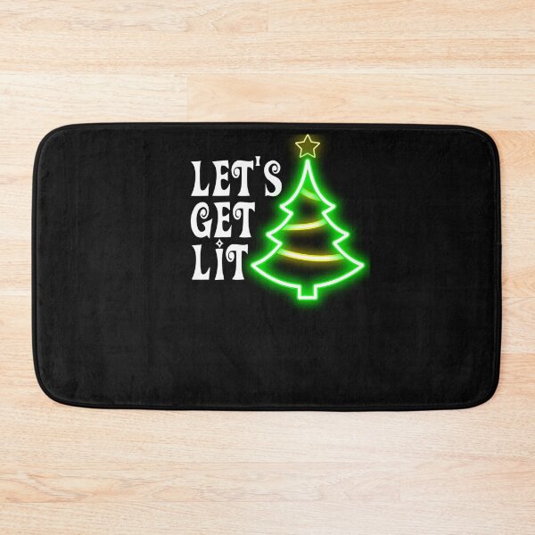 Item preview, Let's Get Lit design Adult Funny Christmas  designed and sold by AmapolaSerrato.