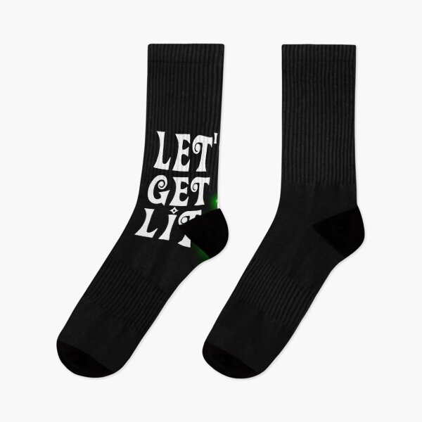 Item preview, Let's Get Lit design Adult Funny Christmas  designed and sold by AmapolaSerrato.