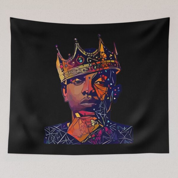 Item preview, Abstract Kendrick Lamar king designed and sold by DEREKMCGOY.