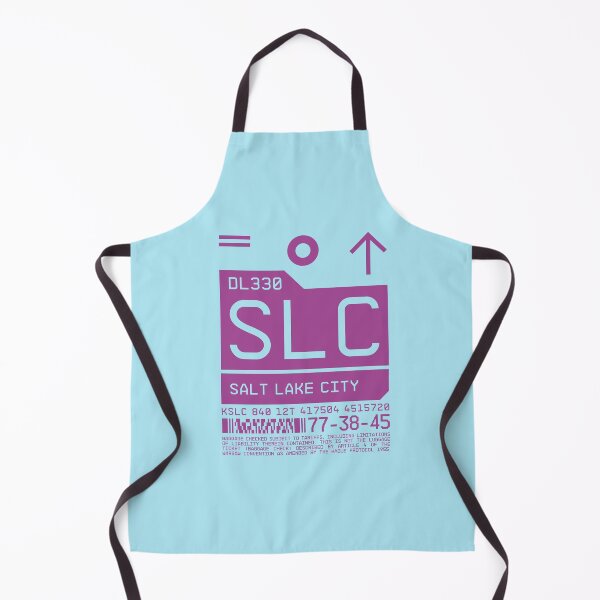 Artikelvorschau, Luggage Tag C - SLC Salt Lake City USA entworfen und verkauft von VoodooCircus.