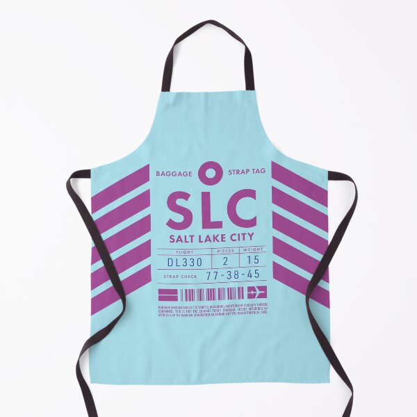 Artikelvorschau, Luggage Tag D - SLC Salt Lake City USA entworfen und verkauft von VoodooCircus.
