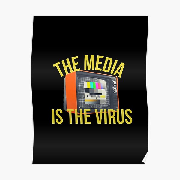 the-media-is-the-v-poster-for-sale-by-jimmiez-redbubble