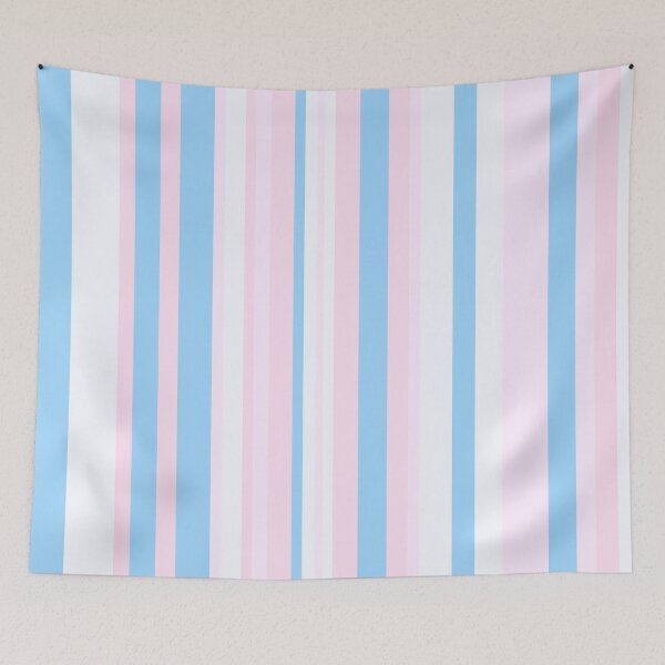 Item preview, Blush Pink and Blue Stripes designed and sold by fontspree.