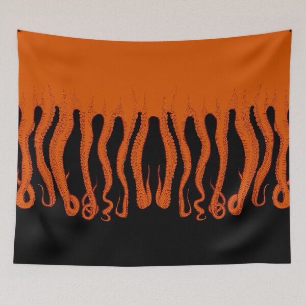 Item preview, Orange Octopus designed and sold by Arenita.