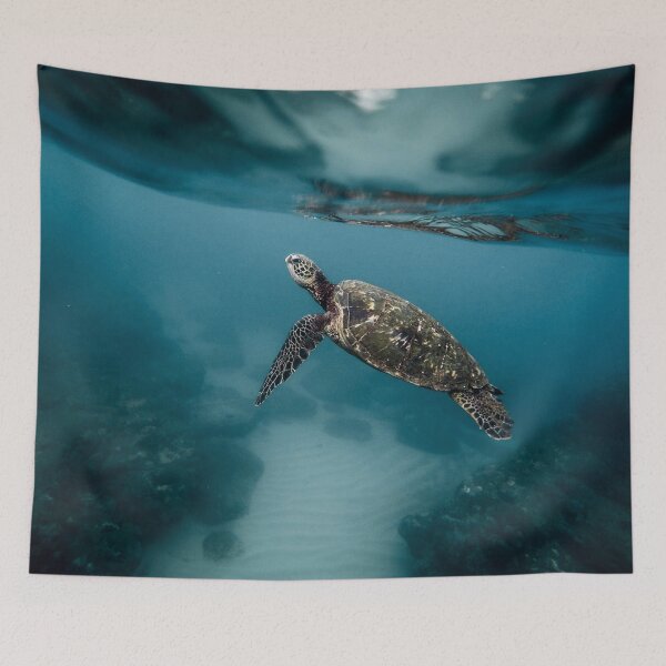 Item preview, SEA|TURTLE UNDER WATER|MODERN PRINTING| 1Pc #27283624 designed and sold by happyhouzz.