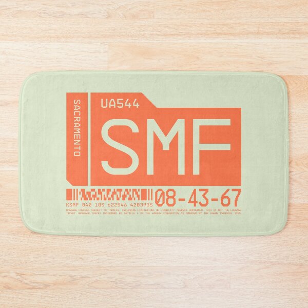 Item preview, Luggage Tag C - SMF Sacramento USA designed and sold by VoodooCircus.