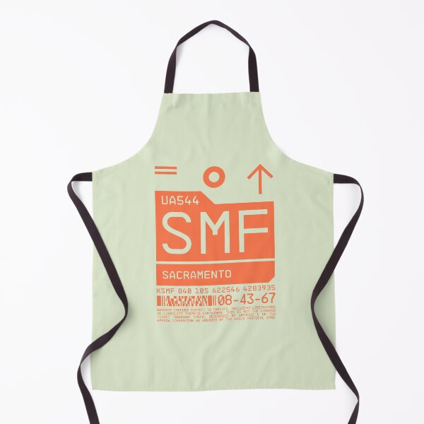 Item preview, Luggage Tag C - SMF Sacramento USA designed and sold by VoodooCircus.