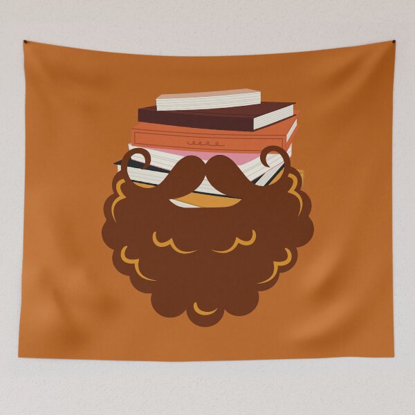 Item preview, The Book Beard Basket 3 designed and sold by tmdaliggr.