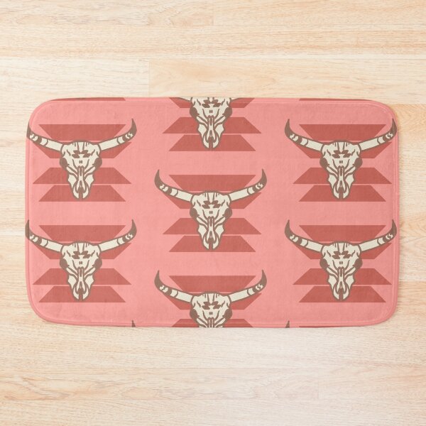 Item preview, Pink longhorns designed and sold by Hejamieson Designs.
