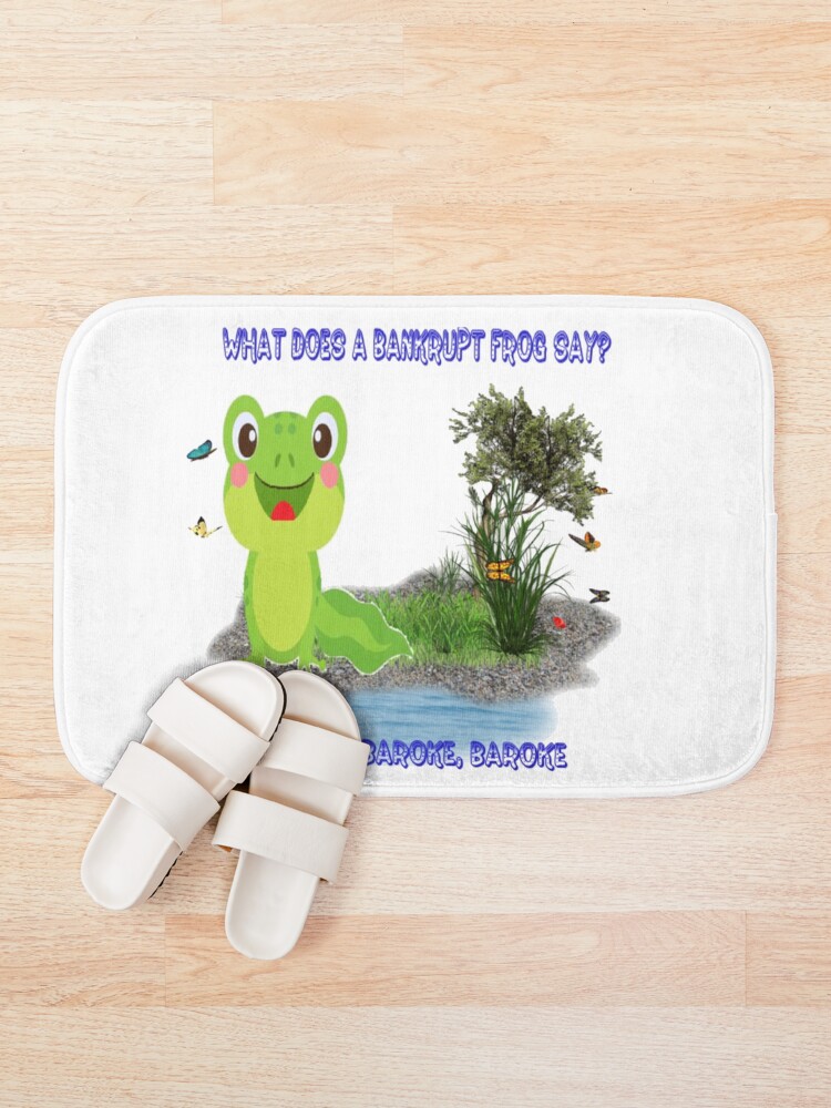 Thumbnail 1 of 6, Bath Mat, TADPOLE - 11 designed and sold by CHROMOS.
