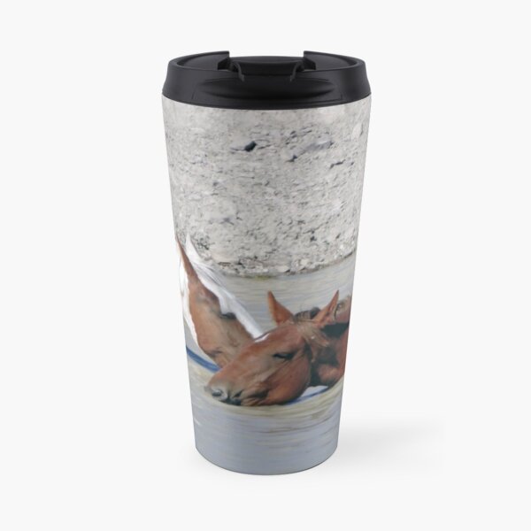 Five O'clock in Sand Wash Basin Travel Mug