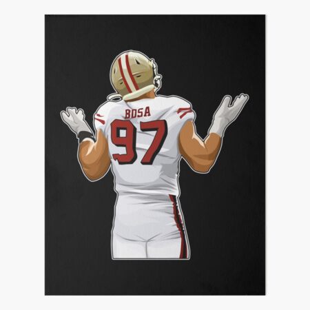 New Adult Red 49ers #97 NICK BOSA jersey