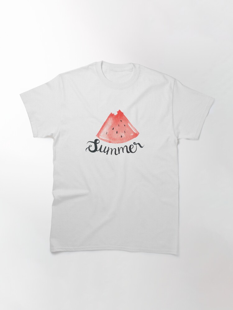 Alternate view of Summer and Watermelons Classic T-Shirt
