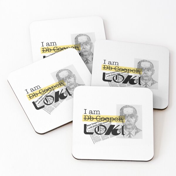 Item preview, I am Db Cooper : Loki designed and sold by Kanha Design | ⭐⭐⭐⭐⭐.