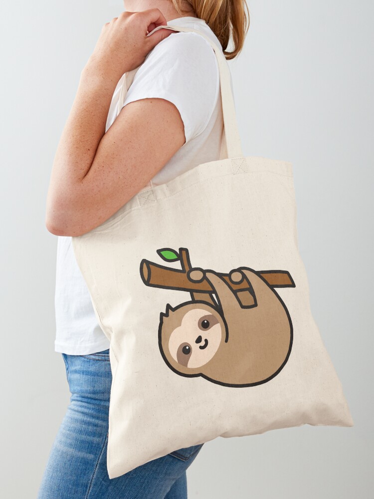 Sloth canvas online bag