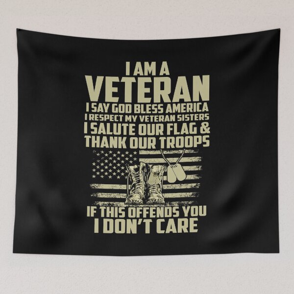 Item preview, I am a veteran superhero gifts great humor designed and sold by beckadamr.