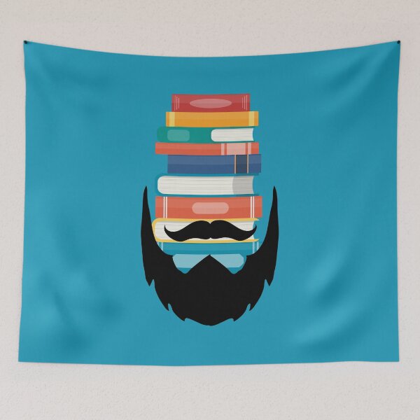 Item preview, The Book Beard Basket 5 designed and sold by tmdaliggr.