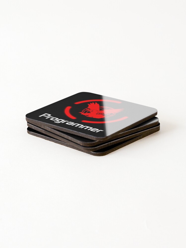 Thumbnail 4 of 5, Coasters (Set of 4), Programming and Coding designed and sold by Alshoalla.