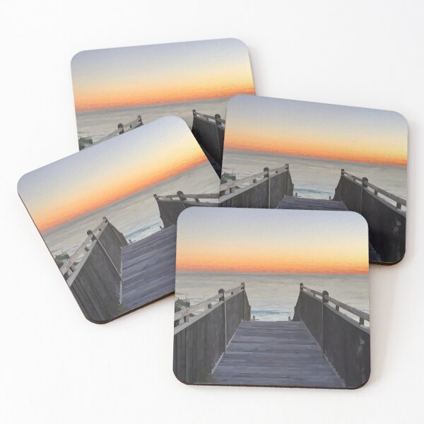 Item preview, Florida Beach Boardwalk - Watercolor Style designed and sold by WWWC2288.