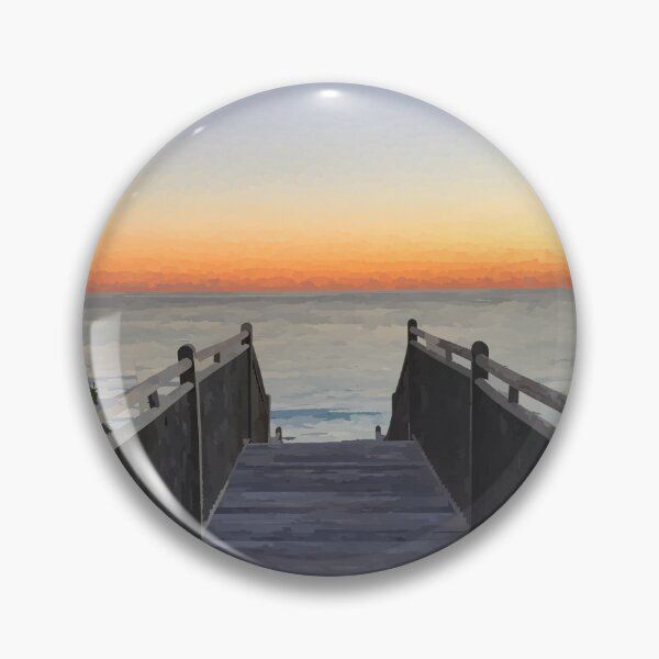 Item preview, Florida Beach Boardwalk - Watercolor Style designed and sold by WWWC2288.
