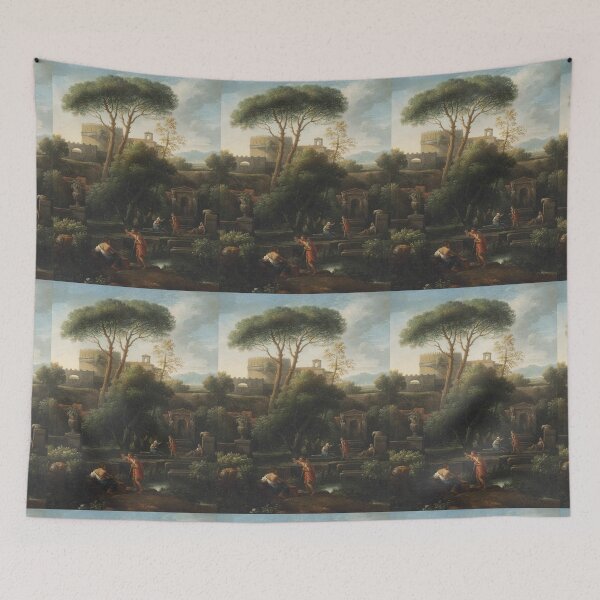 Item preview, Italianate Landscape by Jan Frans van Bloemen  designed and sold by Amanda1775.