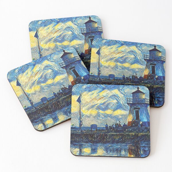 Item preview, Original Abstract Lighthouse Eagle designed and sold by TePrintz.