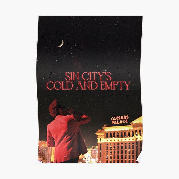 Sin City After Hours Weeknd Poster