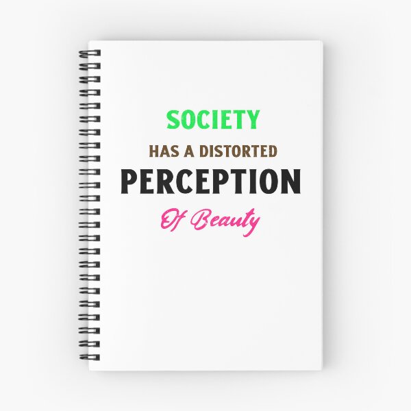 Item preview, Society Has A Distorted Perception of Beauty  designed and sold by Echo Aesthetics.