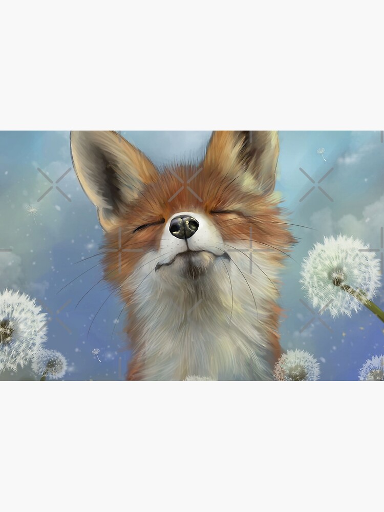 Dandelion fox by ThePhoenixx