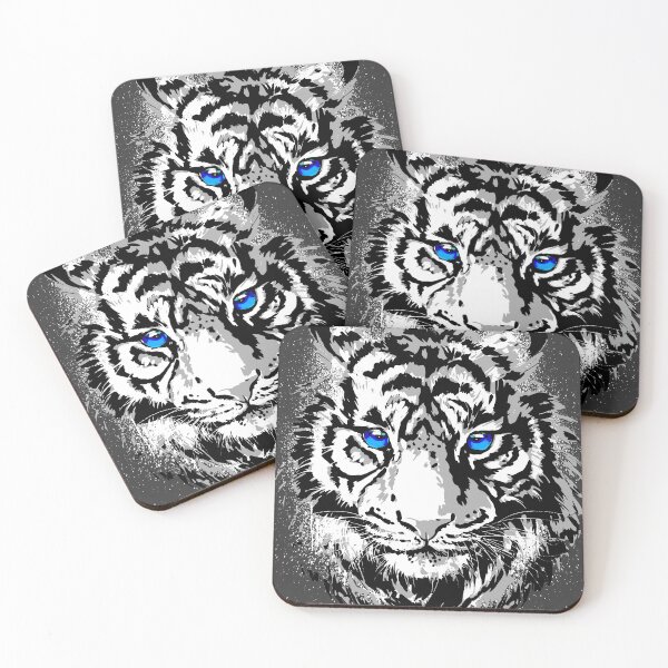 Item preview, Vintage Tiger - Retro Tiger - White Tiger designed and sold by BigWildKiwi.