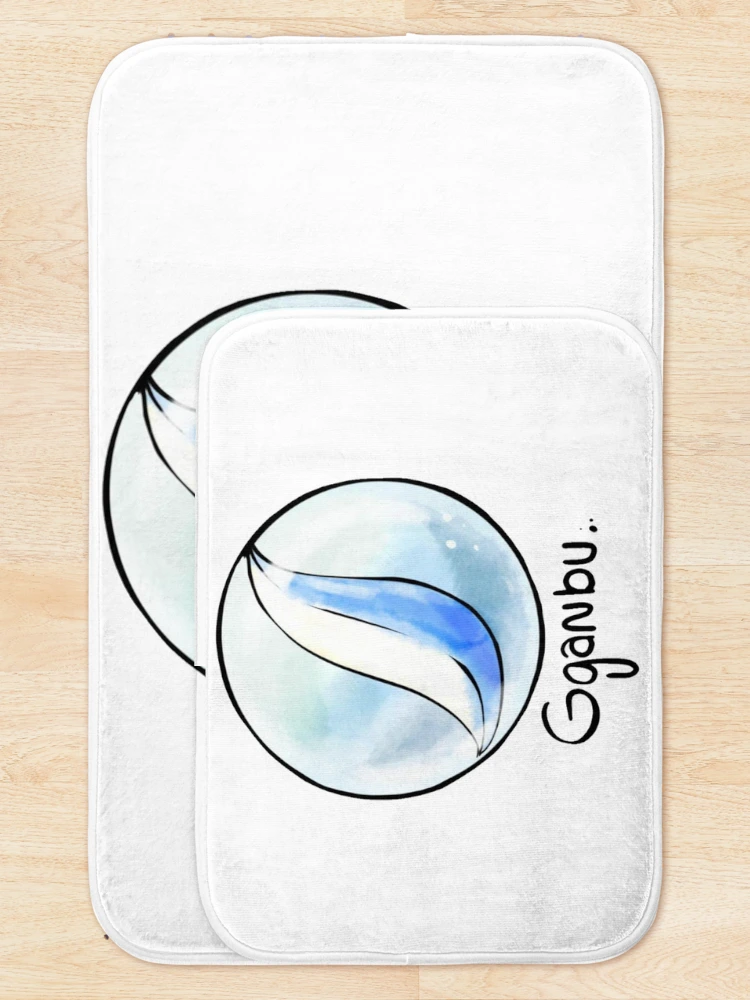 Thumbnail 5 of 6, Bath Mat, G Sign   designed and sold by Rafcoll.