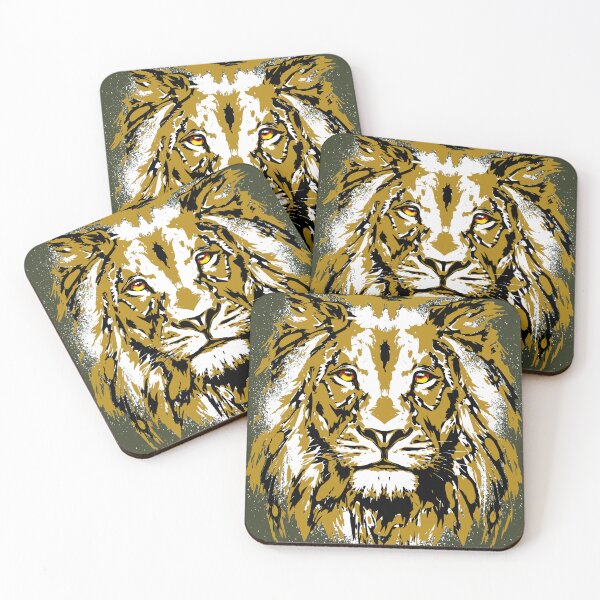 Item preview, Cool Lion Head - Realistic Lion Eyes designed and sold by BigWildKiwi.