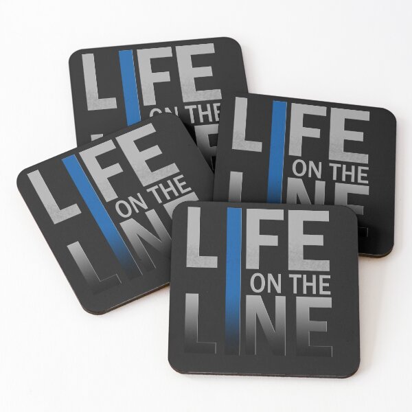 Item preview, Life on the line designed and sold by Blue Line Hub.