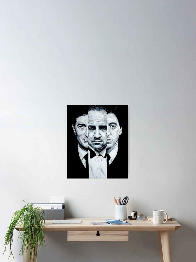 Thumbnail 2 of 3, Poster, Godfather designed and sold by Rafcoll.