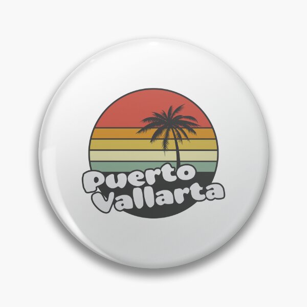 Item preview, Puerto Vallarta Retro Vintage Style Souvenir designed and sold by EstelleStar.