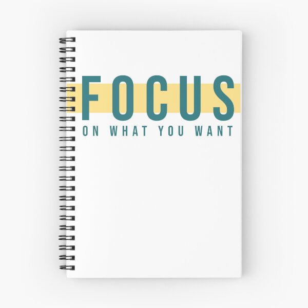 Item preview, Focus On What You Want Motivational Design designed and sold by RiyonArts.