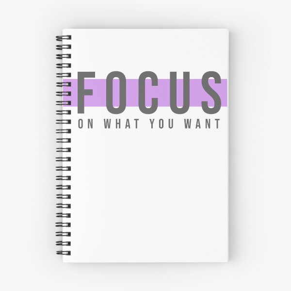 Item preview, Focus On What You Want Motivational Design designed and sold by RiyonArts.