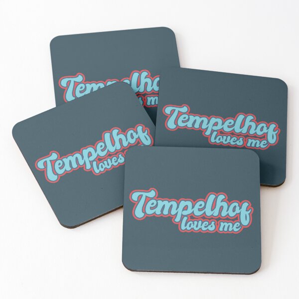 Item preview, Tempelhof Loves Me - Blue, Red designed and sold by Chubuter.