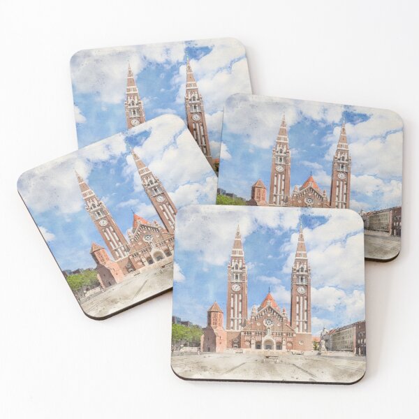 Item preview, The Votive Church in Szeged, Hungary designed and sold by mitzobs.