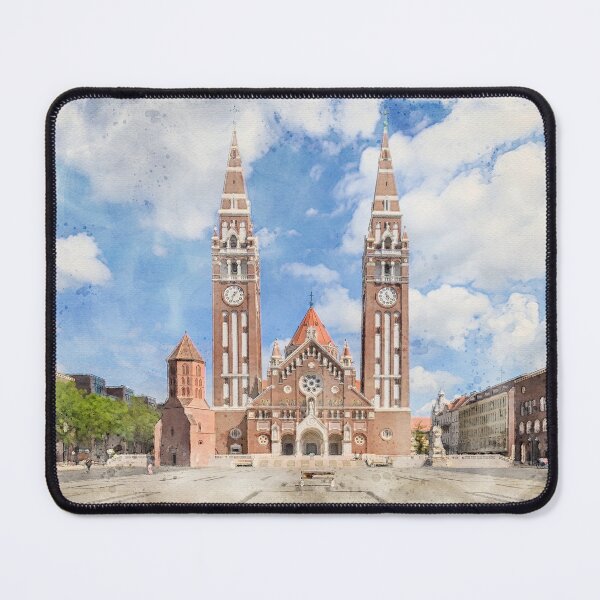 Item preview, The Votive Church in Szeged, Hungary designed and sold by mitzobs.
