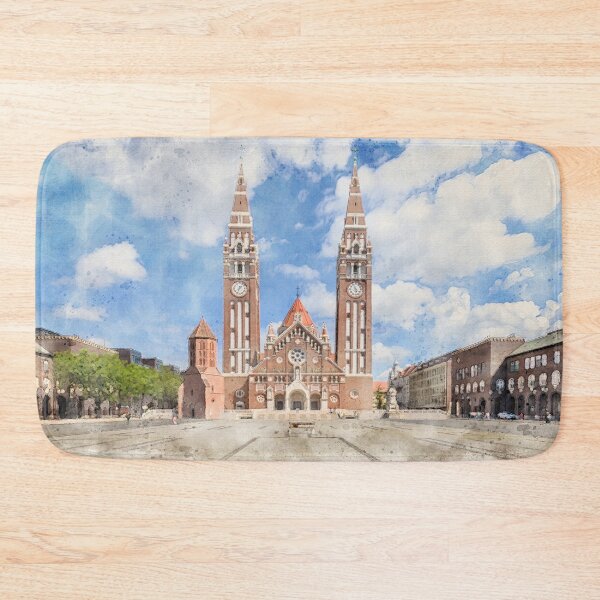 Item preview, The Votive Church in Szeged, Hungary designed and sold by mitzobs.