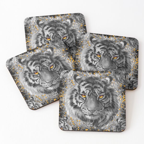 Item preview, Bengal Tiger - Cool Tiger - Siberian Tiger - Orange Tiger eyes designed and sold by BigWildKiwi.