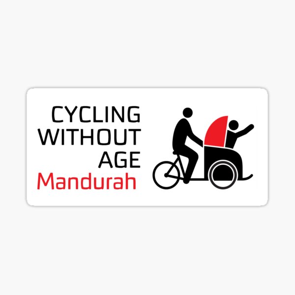 Cycling Without Age - Mandurah Sticker