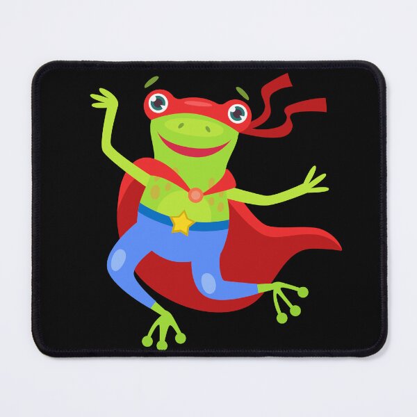 Item preview, Super Frog - Hero Frog Cartoon For Boys & Girls & Kids designed and sold by Waleedw.