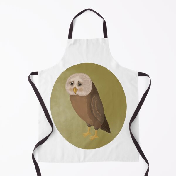 Item preview, Cute owl print, hand-drawn designed and sold by Verchikowl.