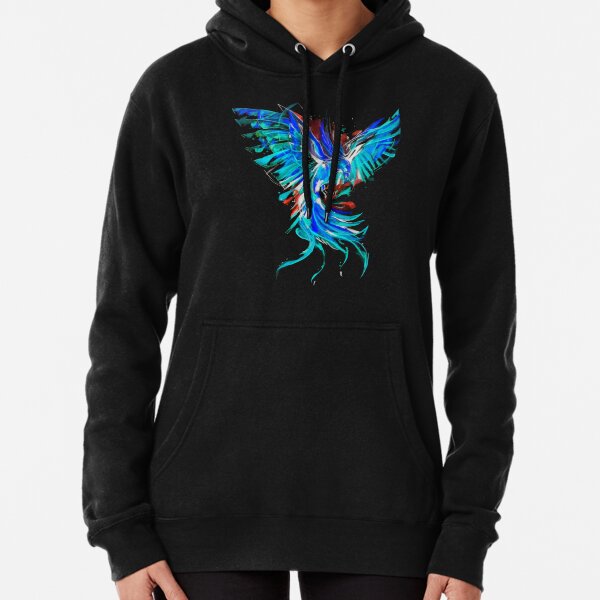 blue phoenix Pullover Hoodie